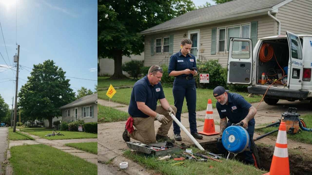 Sewer Line Repair in Murrayville, IL near me